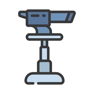 TV Stüdyosu Kamera ikonu vektör çizimi tasarımı 