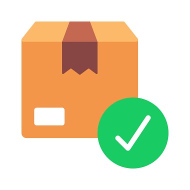 Dağıtım web simgesi vektör illüstrasyonunu tamamla