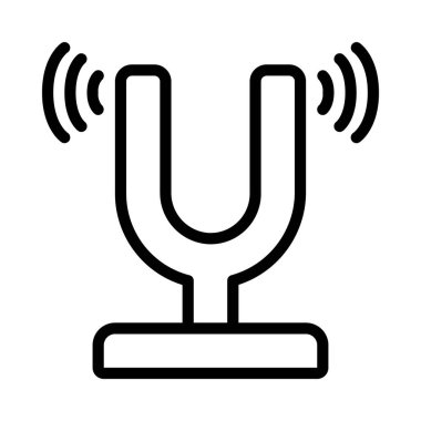 Fork web simgesi tasarımı, vektör illüstrasyonu ayarlanıyor     