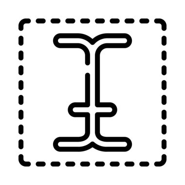 Metin web simgesi tasarımı, vektör illüstrasyonu ekle     