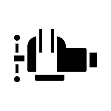 Bench Yardımcı Araç Web simgesi tasarımı, vektör illüstrasyonu     