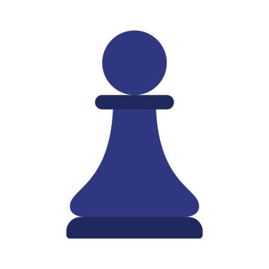 Piyon Satranç Parçası 'nın vektör çizimi