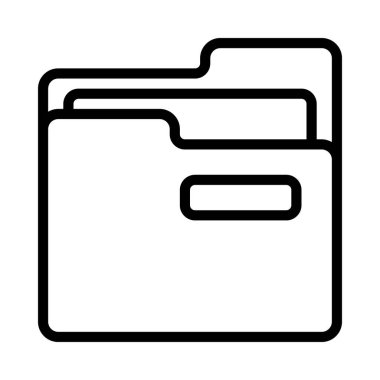 Dosya Uygulaması simgesi, vektör illüstrasyonu