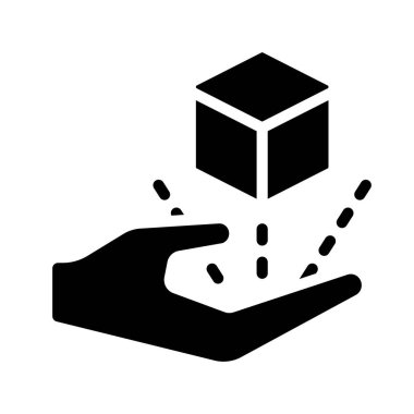 Hologram web simgesi vektör resimlemesi ver 