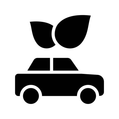 Çevre dostu ağ simgesi vektör illüstrasyonu