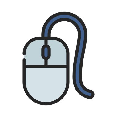 bilgisayar fare simgesi, vektör illüstrasyonu 