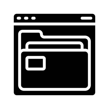 dizin simgesi, vektör illüstrasyonu 