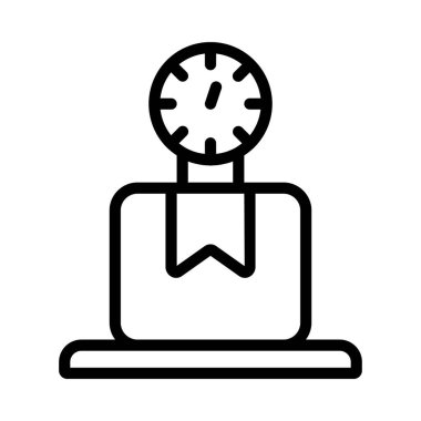 Parsel kabartma düz simgesi, vektör illüstrasyonunu tart                        