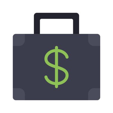 Yatırım Portföyü simgesi, vektör illüstrasyonu 