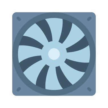 fan simgesi, vektör illüstrasyonu