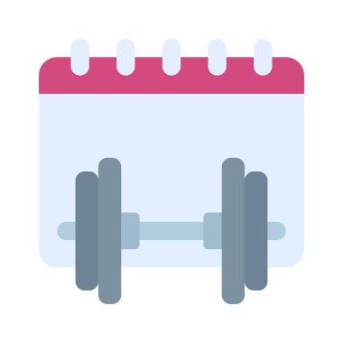 Spor Günü Web simgesi vektör illüstrasyonu