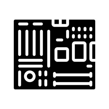 Ana kart web simgesi vektör illüstrasyonu