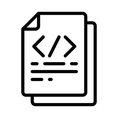 HTML dosya vektör illüstrasyon arka planı, teknoloji kavramı 