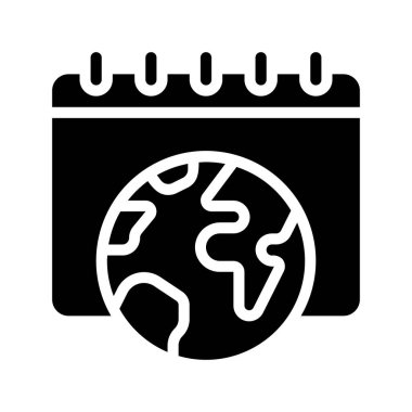 Genel Tarih simgesi, vektör illüstrasyonu