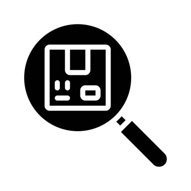 Arama Paketi simgesi, vektör illüstrasyonu  