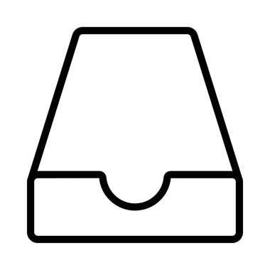 Gelen web simgesi vektör illüstrasyonu