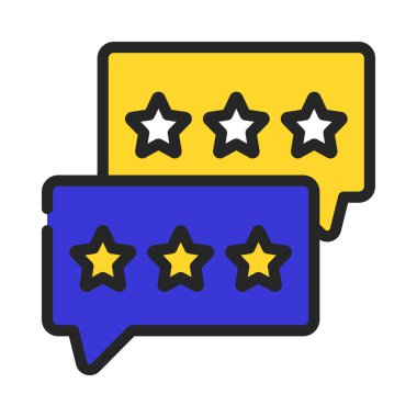 İletiler web simgesi vektör illüstrasyonu