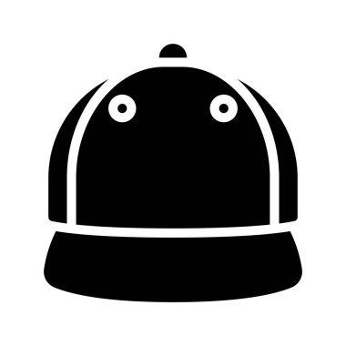 hat simgesi, vektör illüstrasyonu basit tasarım