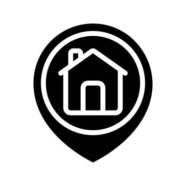 ev yeri kutsal kişilerin resmi, vektör çizim 