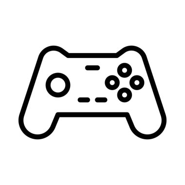 Oyun denetleyici simgesi, anahat stili