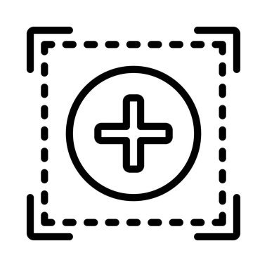 Yeni AR Tarama simgesi vektör illüstrasyon tasarımı