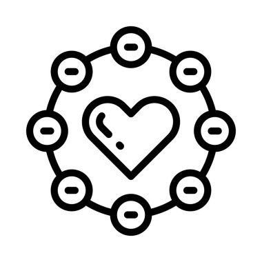 Yaşam döngüsü simgesi, vektör illüstrasyonu basit tasarım