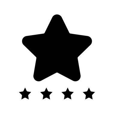 yıldızlar vektör resimleme arkaplanı simgeleri 