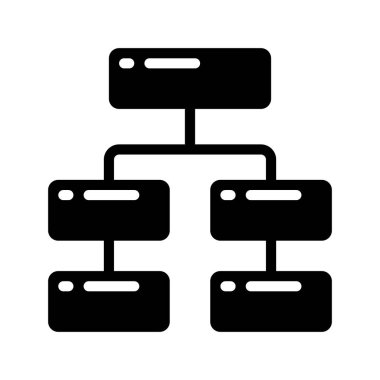 Yol Haritası düz simgesi, vektör illüstrasyonu 
