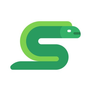 Elektrik Yılanbalığı simgesi, vektör illüstrasyonu 