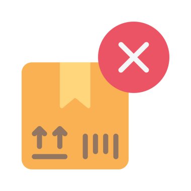 Dağıtım web simgesi vektör illüstrasyonunu tamamla