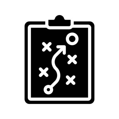 Pano simgesi, vektör illüstrasyonu basit tasarım