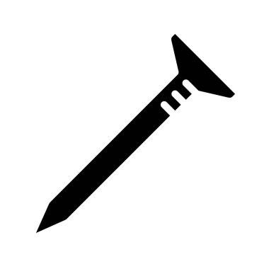 Metal tırnak vektör çizimi