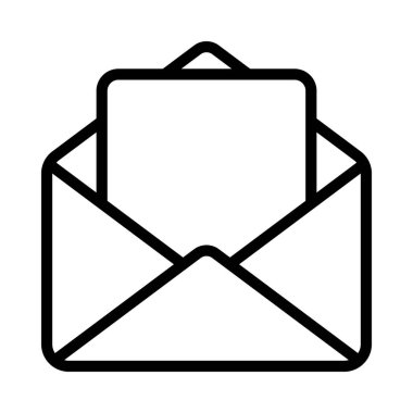 e- posta simgesi, vektör illüstrasyonu