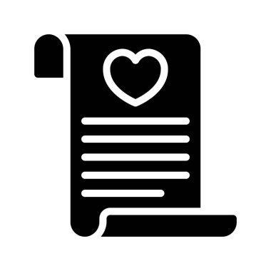 Düz simge, vektör illüstrasyonu 