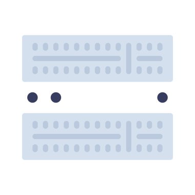 PCI Slot simgesi vektör illüstrasyon tasarımı