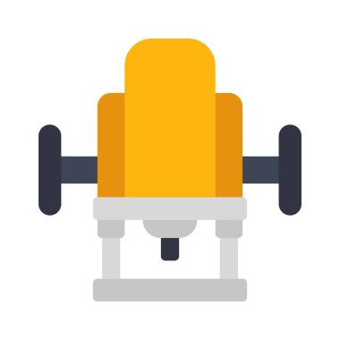 dambıl vektör simgesi düz düz simge, vektör illüstrasyonu 