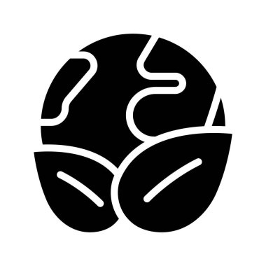 Dünya web simgesi, vektör illüstrasyonunu terk eder                                   