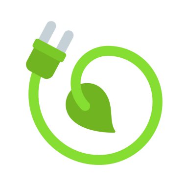 Eko fiş düz kutsal kişilerin resmi, vektör çizim 