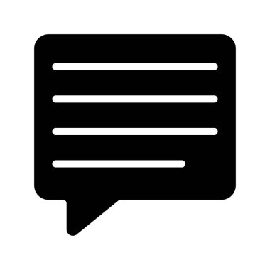 Dikdörtgen İleti Web simgesi vektör çizimi