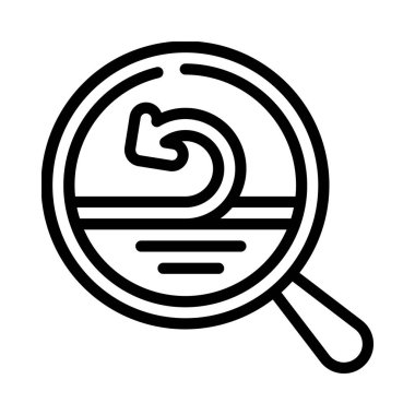 Hızlı Analiz simgesi, vektör illüstrasyonu basit tasarım