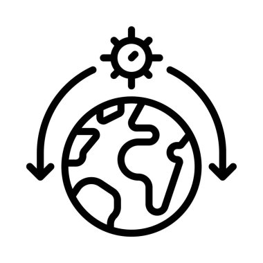 Genel Virüs simgesi vektör illüstrasyonu 