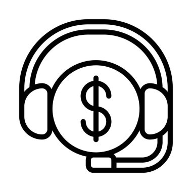 Financial Support icon, vector illustration  