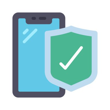 Kalkan basit kutsal kişilerin resmi, vektör çizim