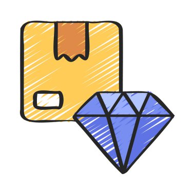 Ürün Değer simgesi vektör illüstrasyon tasarımı