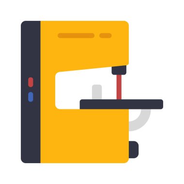 Dikiş makinesi tasarımının vektör çizimi