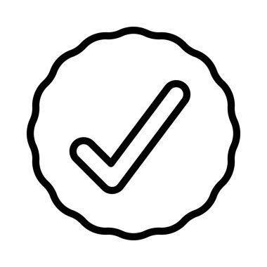 işaret simgesini işaretle, vektör illüstrasyonu