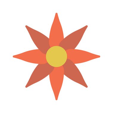 çiçek vektör çizim tasarım