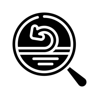 Hızlı Analiz simgesi, vektör illüstrasyonu basit tasarım