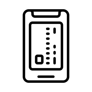 Kredi kartı web simgesi vektör illüstrasyonu