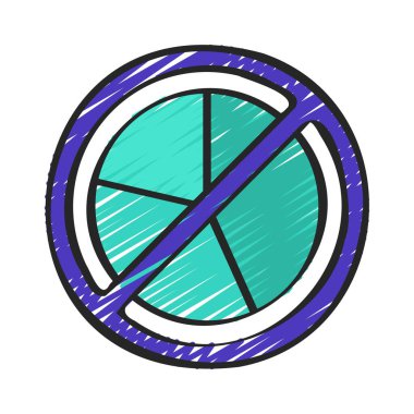 Veri Web simgesi vektör çizimi yok